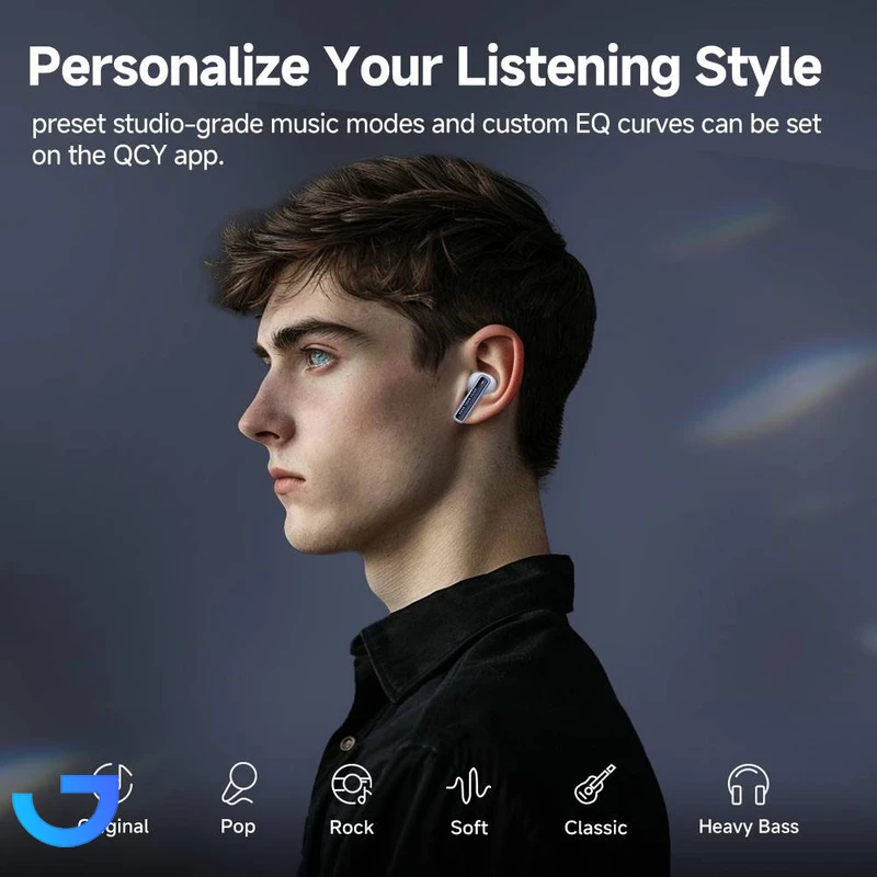 قیمت و خرید هدفون بلوتوثی کیو سی وای مدل MeloBuds Neo | فروشگاه آریا