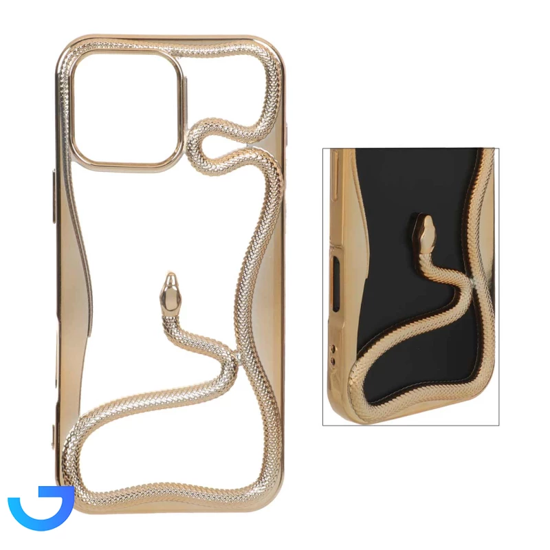 قیمت و خرید قاب الکتروپلیتینگ Snake مدل Apple iPhone 16 | فروشگاه آریا