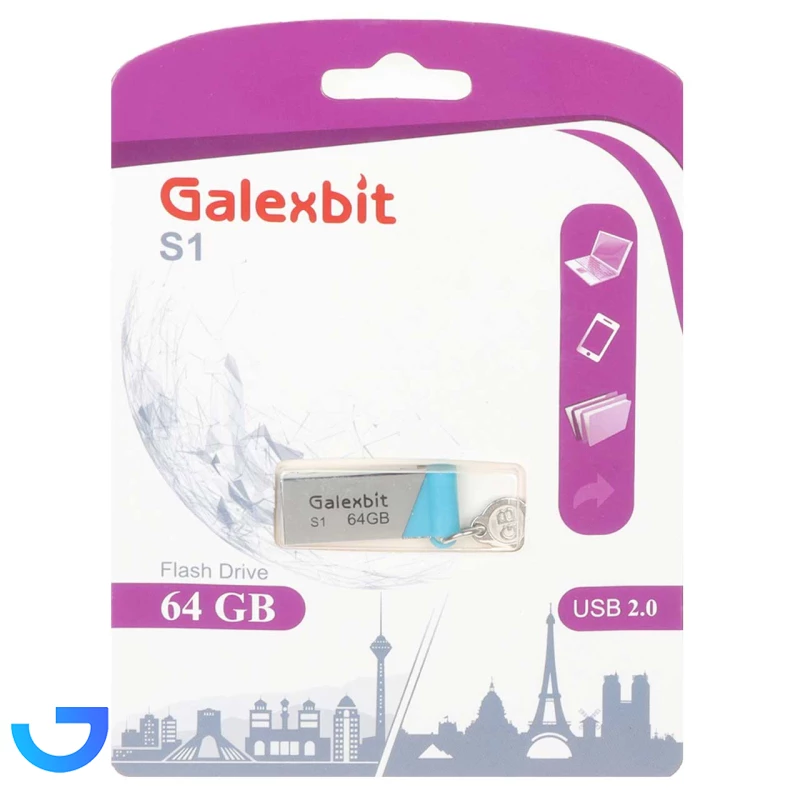 قیمت و خرید فلش مموری گلکسبیت مدل S1 USB2.0 ظرفیت 64گیگابایت | فروشگاه آریا