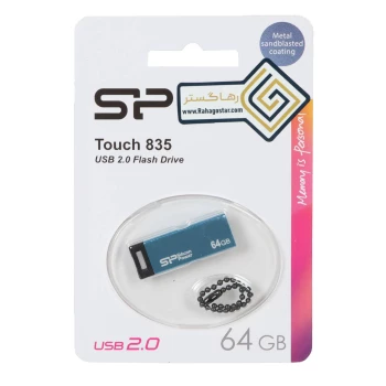 فلش مموری سیلیکون پاور مدل Touch 835 USB2.0 ظرفیت 64 گیگابایت | فروشگاه آریا