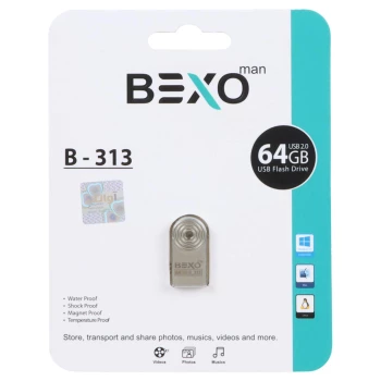فلش مموری بکسو مدل B-313 USB2.0 ظرفیت 32 گیگابایت | فروشگاه آریا
