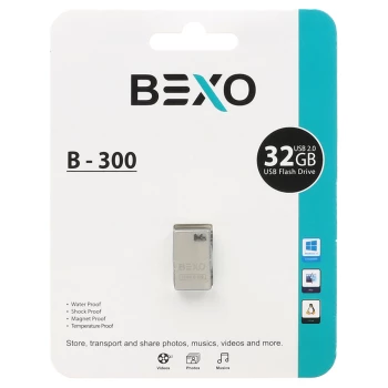 فلش بکسو مدل B-300 USB2.0 ظرفیت 32GB | فروشگاه آریا