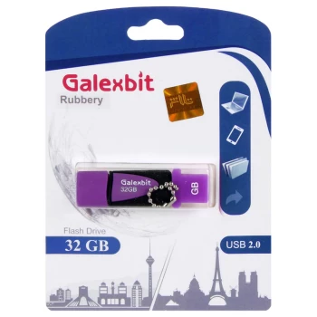 فلش مموری گلکسبیت مدل Rubbery USB2.0 ظرفیت 32 گیگابایت | فروشگاه آریا