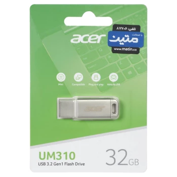 فلش مموری ایسر مدل UM310 USB 3.2 ظرفیت 32 گیگابایت | فروشگاه آریا