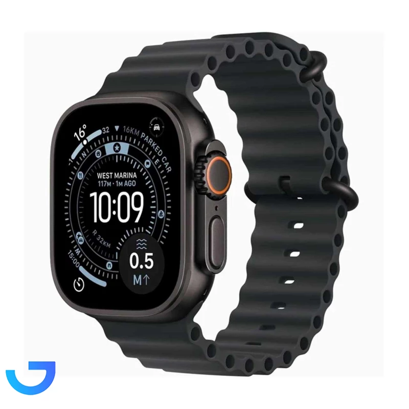 قیمت و خرید ساعت هوشمند اپل واچ Ultra 3 مدل Black Ti Black Ocean Band - 49MM | فروشگاه آریا
