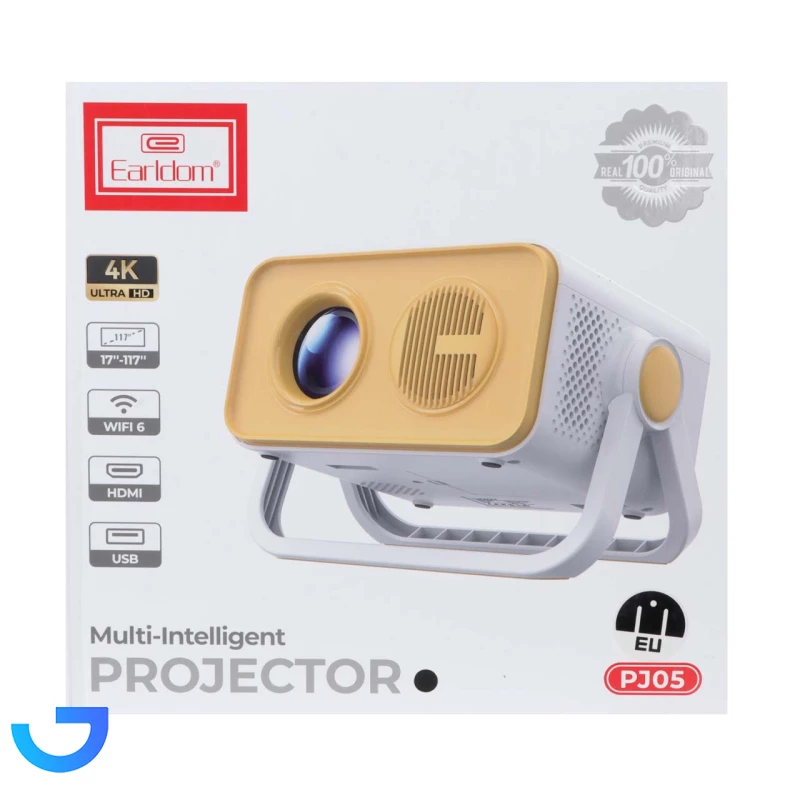 قیمت و خرید ویدئو پروژکتور 4K ارلدام مدل PJ05 | فروشگاه آریا