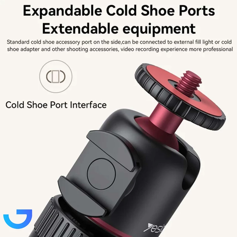 قیمت و خرید سه پایه نگهدارنده دوربین و گوشی موبایل یسیدو مدل SF26 _ ارتفاع 65 سانتی‌متر | فروشگاه آریا