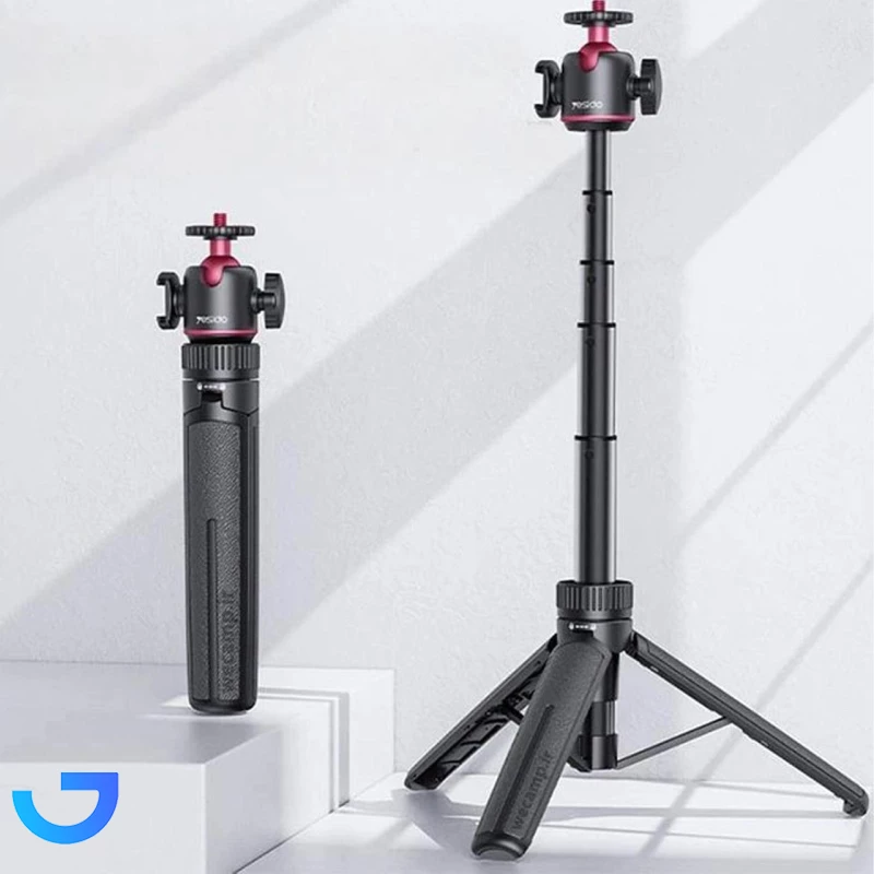 قیمت و خرید سه پایه نگهدارنده دوربین و گوشی موبایل یسیدو مدل SF26 _ ارتفاع 65 سانتی‌متر | فروشگاه آریا