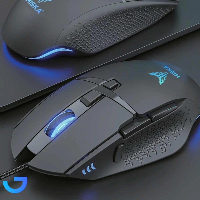 قیمت و خرید ماوس باسیم گیمینگ هیسکا مدل HX-MOG335 | فروشگاه آریا