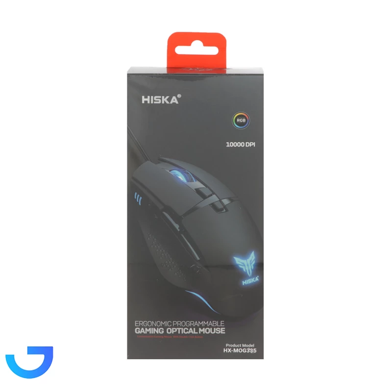 قیمت و خرید ماوس باسیم گیمینگ هیسکا مدل HX-MOG335 | فروشگاه آریا