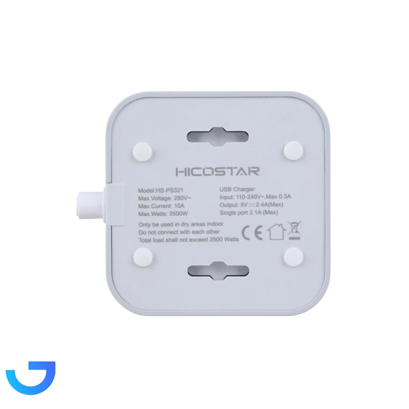 قیمت و خرید چندراهی برق هایکو استار مدل HS-PS321 | فروشگاه آریا