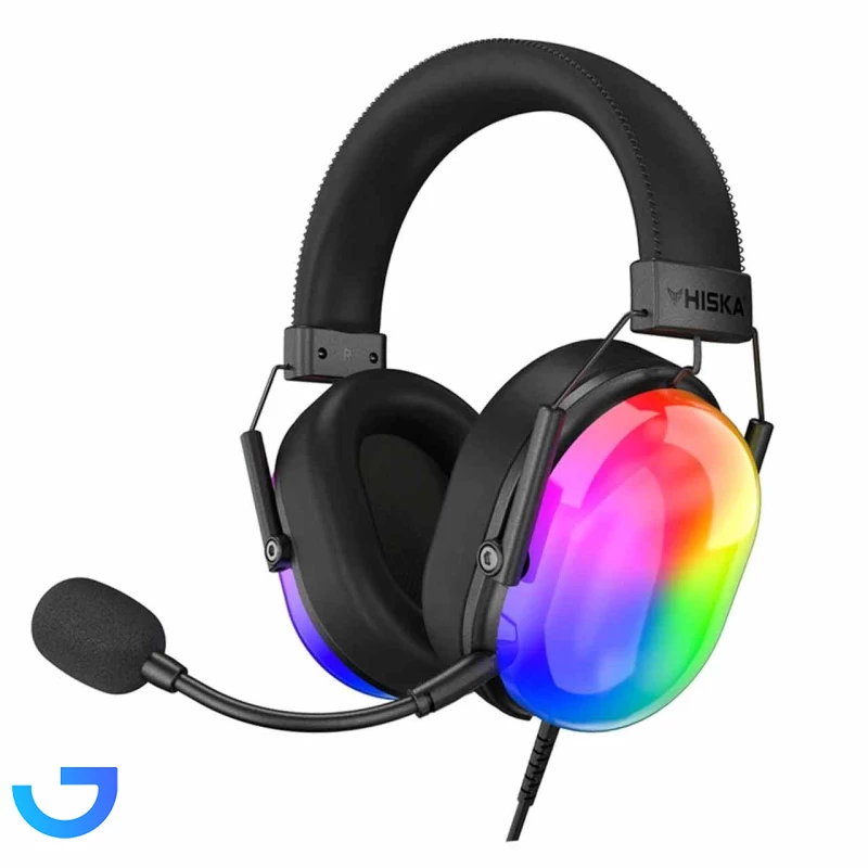هدفون باسیم گیمینگ هیسکا مدل GHR-07 نمای ۲