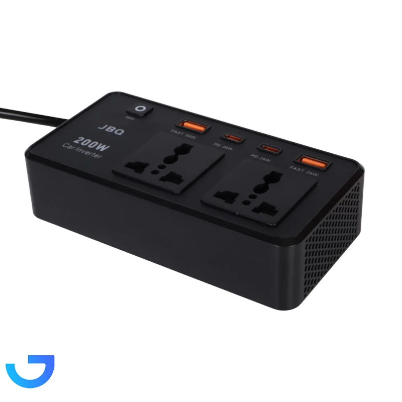 قیمت و خرید اینورتر خودرو JBQ مدل Pulse Drive M670852 200W | فروشگاه آریا