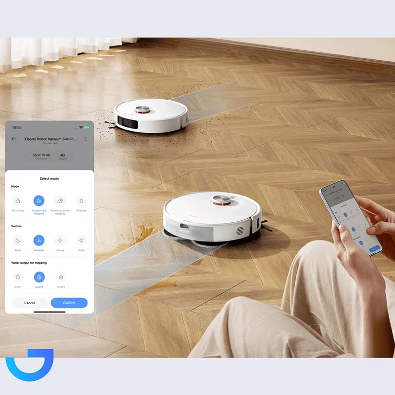قیمت و خرید جارو رباتیک شیائومی مدل S40 Pro | فروشگاه آریا