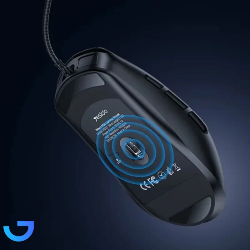 قیمت و خرید ماوس باسیم گیمینگ یسیدو مدل KB32 | فروشگاه آریا