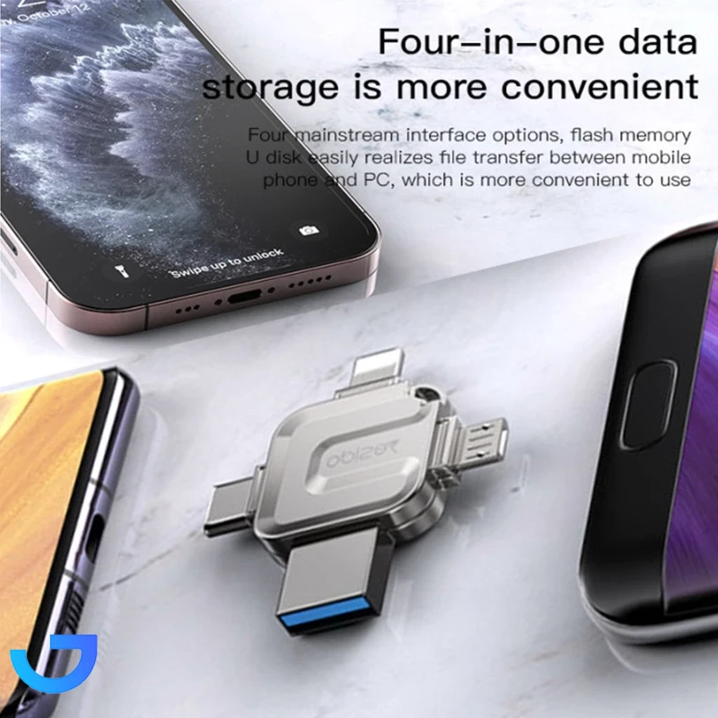 قیمت و خرید مبدل یسیدو USB OTG Flash Memory مدل FL15 با ظرفیت 128GB | فروشگاه آریا