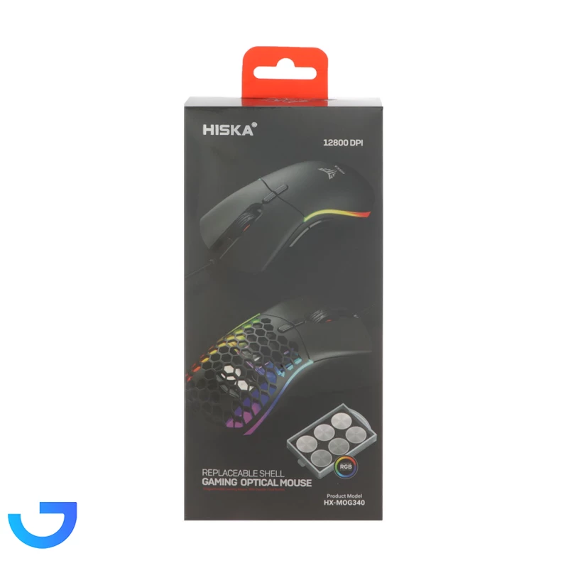قیمت و خرید ماوس باسیم گیمینگ هیسکا مدل HX-MOG340 | فروشگاه آریا