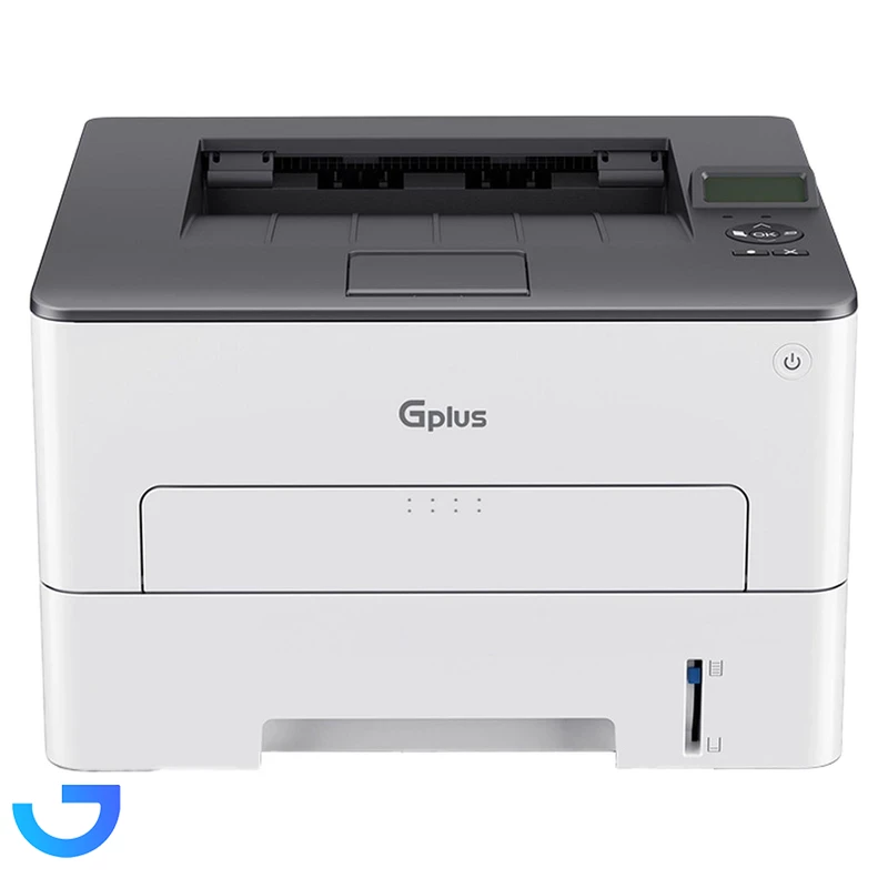 پرینتر لیزری جی پلاس مدل GP-G123DN نمای ۲