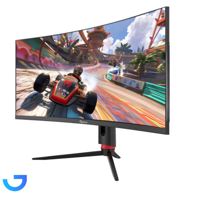 قیمت و خرید مانیتور خمیده گیمینگ 32 اینچ جی پلاس مدل GGM-K329QN | فروشگاه آریا