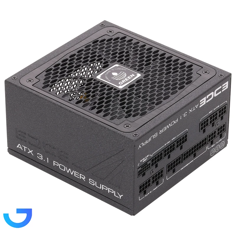 منبع تغذیه کامپیوتر گرین GP1300B-EDGE 80 Plus Platinum توان 1300 وات نمای ۲