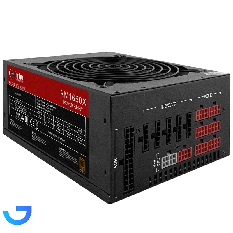 قیمت و خرید منبع تغذیه کامپیوتر 1650 وات فاطر مدل RM-1650 80+ Bronze 1650W | فروشگاه آریا