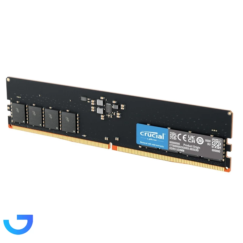 رم لپ تاپ DDR4 دو کاناله 3200 مگاهرتز CL22 کروشیال مدل CT16 ظرفیت 16 گیگابایت نمای ۲