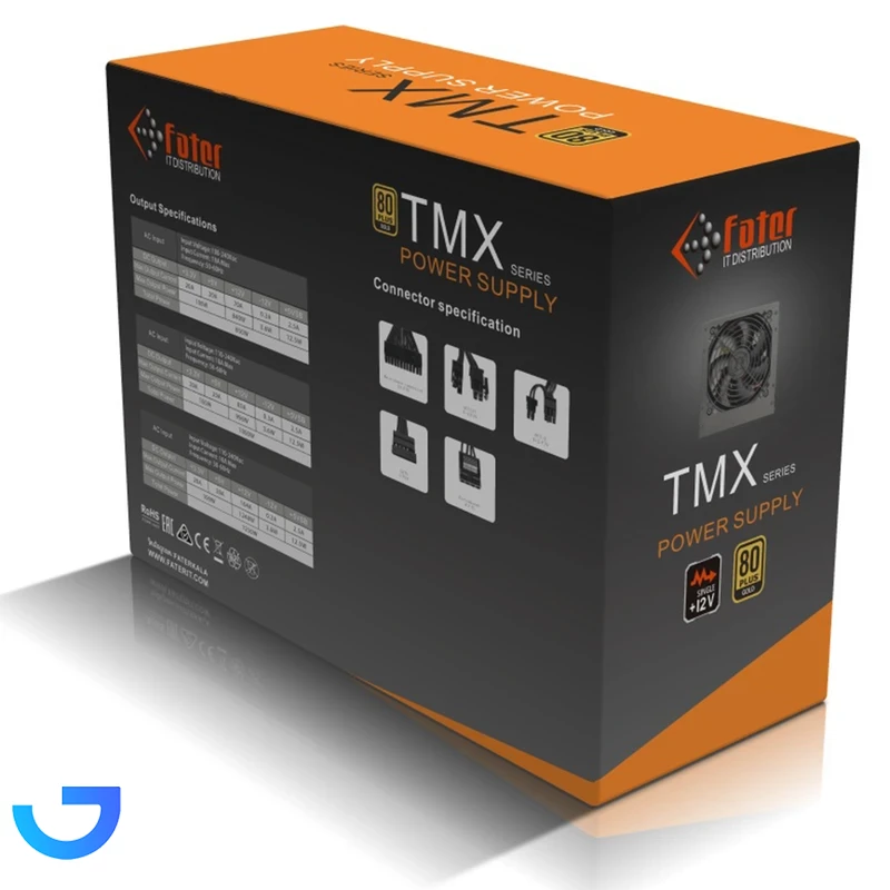 قیمت و خرید منبع تغذیه کامپیوتر فاطر مدل TX1250M 80 Plus Gold توان 1250 وات | فروشگاه آریا
