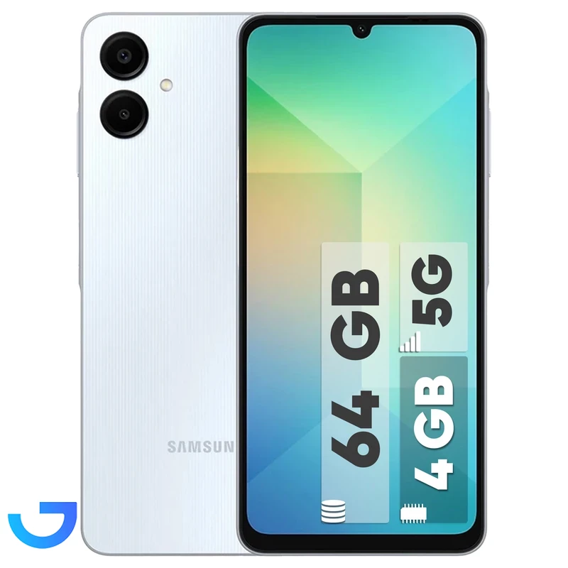 قیمت و خرید گوشی موبایل سامسونگ Galaxy A06 5G دو سیم کارت 64 گیگابایت و رم 4 گیگابایت | فروشگاه آریا