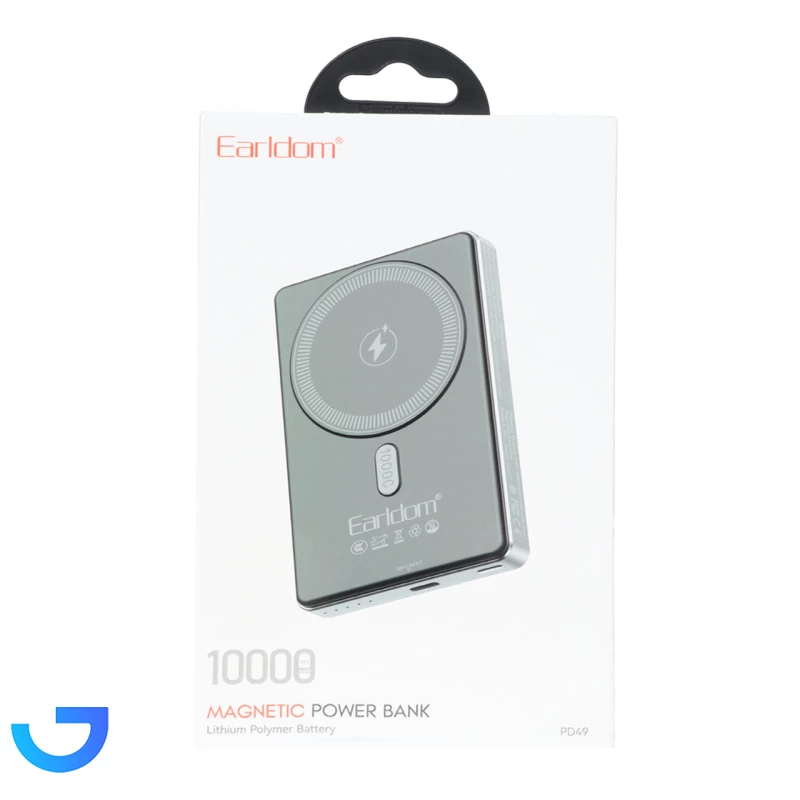 قیمت و خرید پاوربانک وایرلس ارلدام مدل ET-PD49 20W ظرفیت 10000 میلی آمپر ساعت | فروشگاه آریا