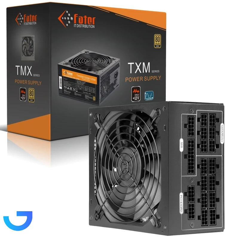 قیمت و خرید منبع تغذیه کامپیوتر فاطر مدل TX1000M 80 Plus Gold توان 1000 وات | فروشگاه آریا