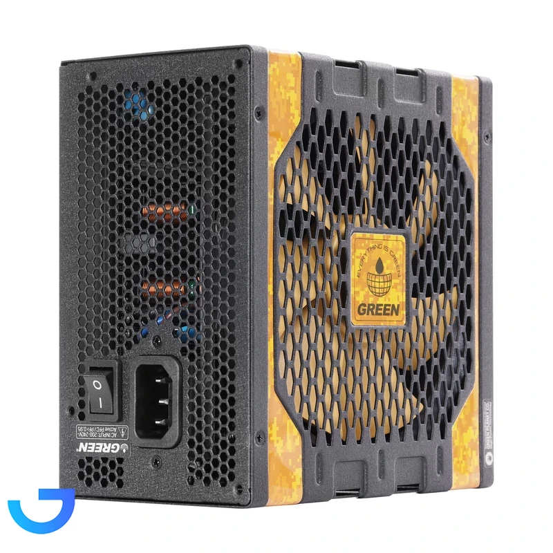 قیمت و خرید منبع تغذیه کامپیوتر گرین GP600A-UK Evo V3.1 80 Plus Gold توان 600 وات | فروشگاه آریا