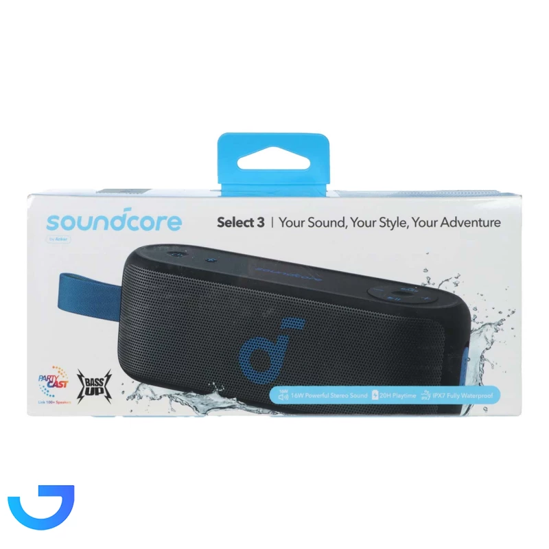 قیمت و خرید اسپیکر بلوتوثی انکر مدل Select 3 A3172G11 | فروشگاه آریا