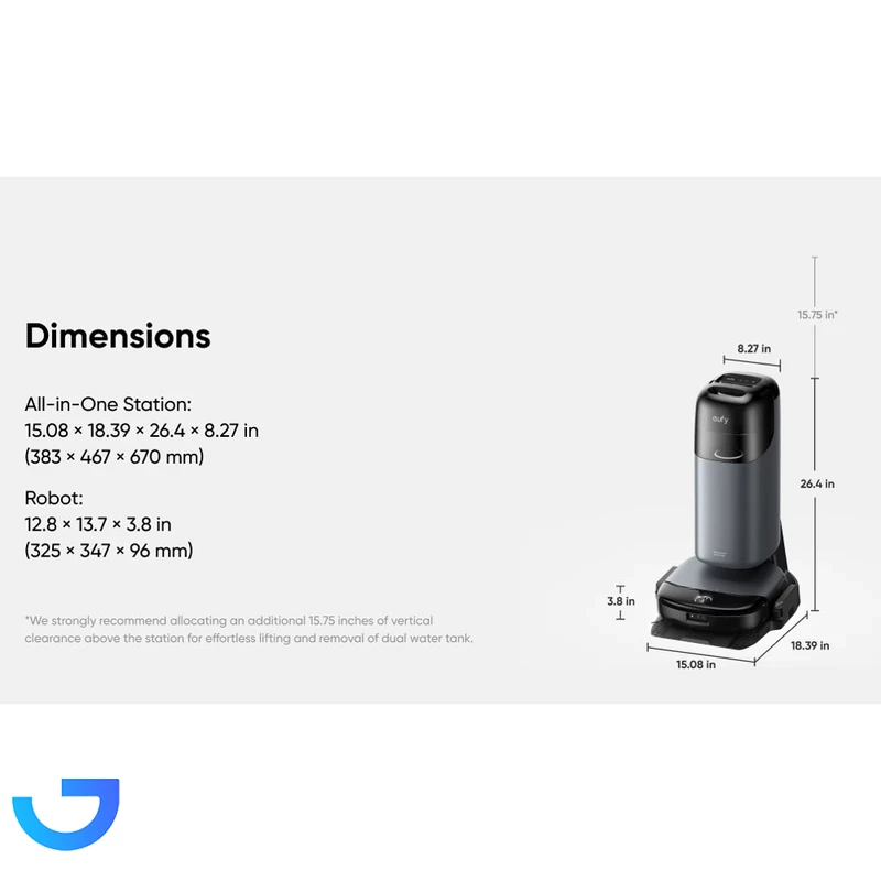 قیمت و خرید جاروبرقی رباتیک انکر مدل eufy T2071G11 | فروشگاه آریا