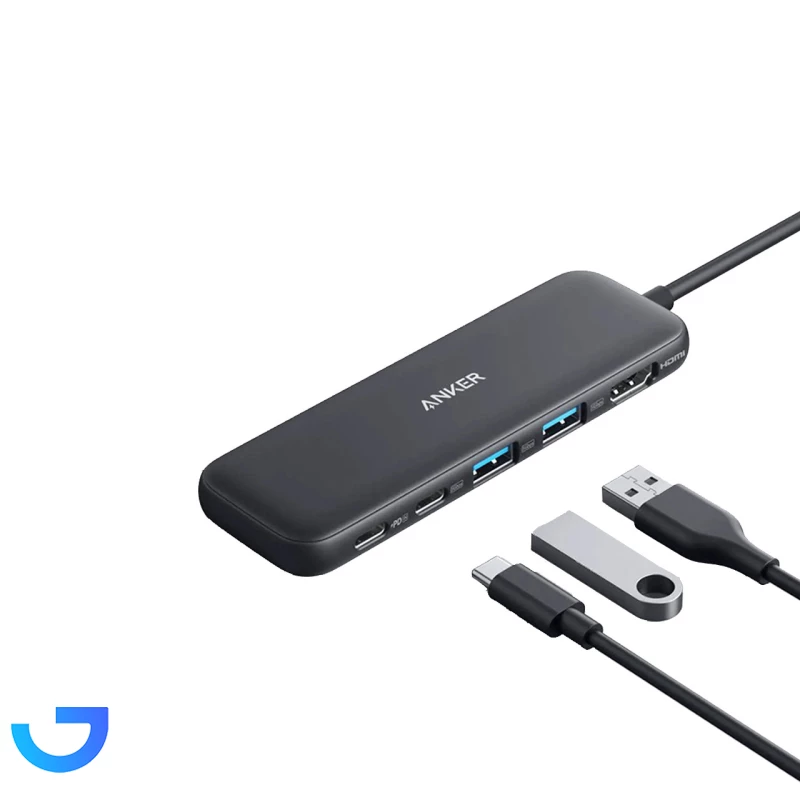 قیمت و خرید هاب 5 پورت USB-C انکر مدل A8355 | فروشگاه آریا