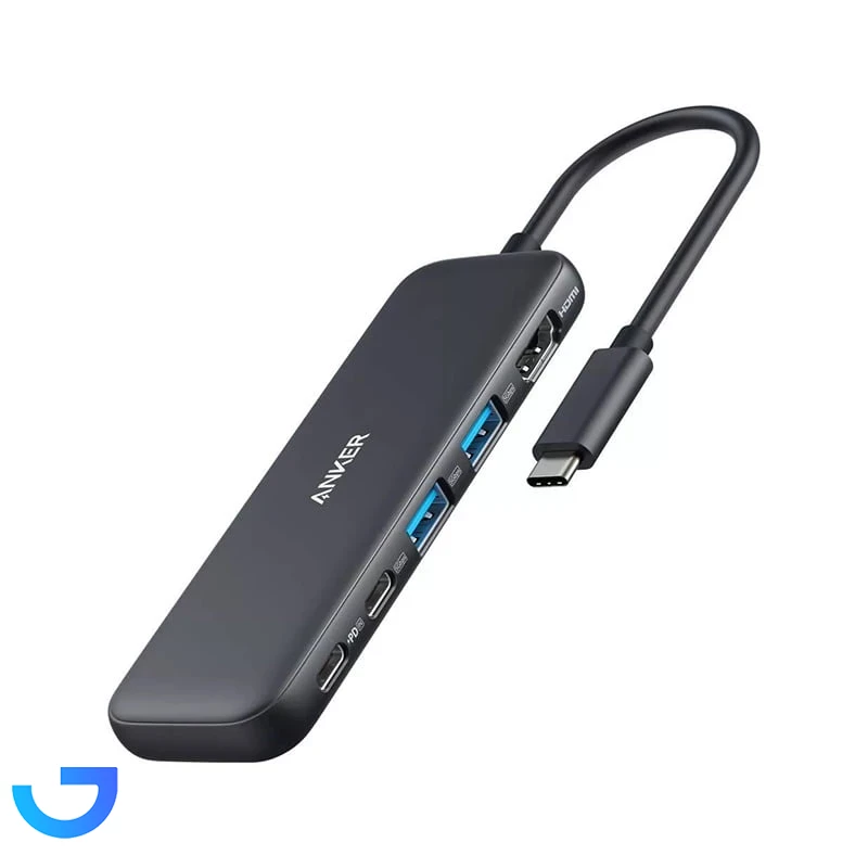 هاب 5 پورت USB-C انکر مدل A8355 نمای ۲