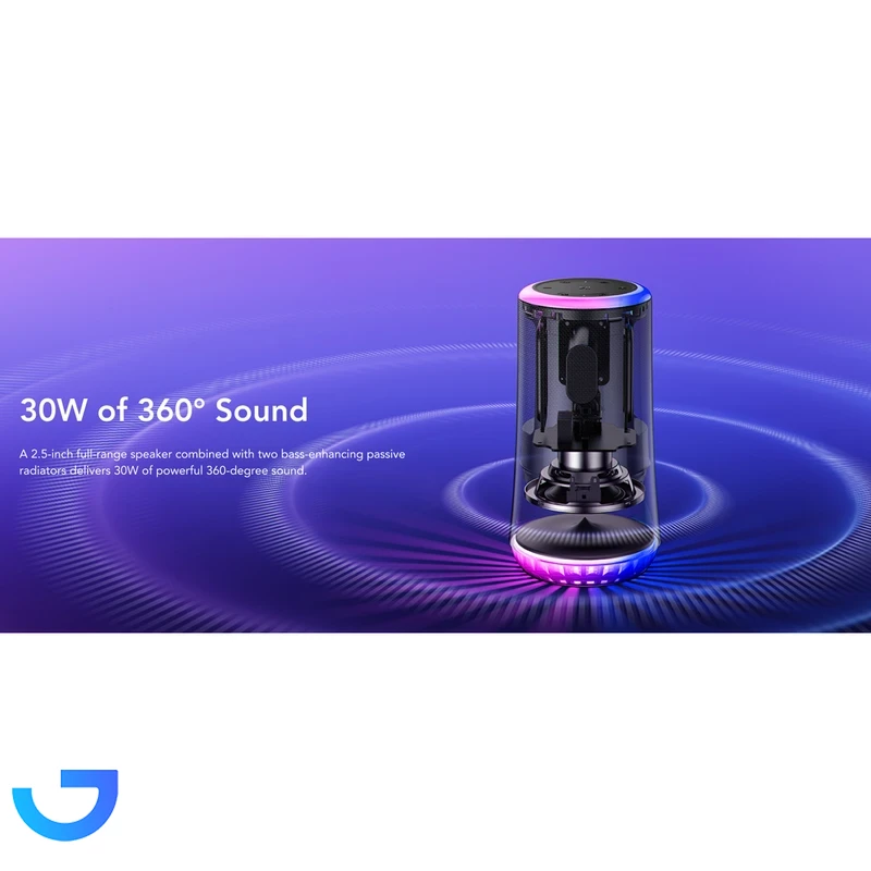 قیمت و خرید اسپیکر بلوتوثی قابل حمل انکر مدل Glow A3166011 | فروشگاه آریا