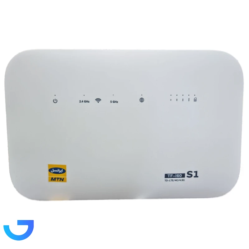 قیمت و خرید مودم 4G/TD-LTE ایرانسل مدل TF-I60 S1 به همراه يک سيمکارت TD و يک سيمکارت FD | فروشگاه آریا