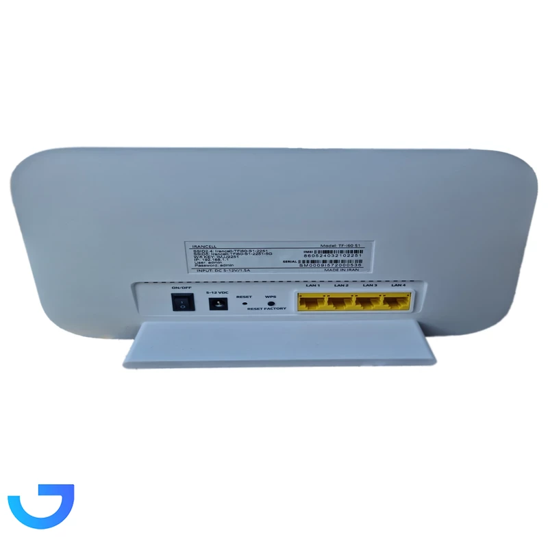 قیمت و خرید مودم 4G/TD-LTE ایرانسل مدل TF-I60 S1 به همراه يک سيمکارت TD و يک سيمکارت FD | فروشگاه آریا