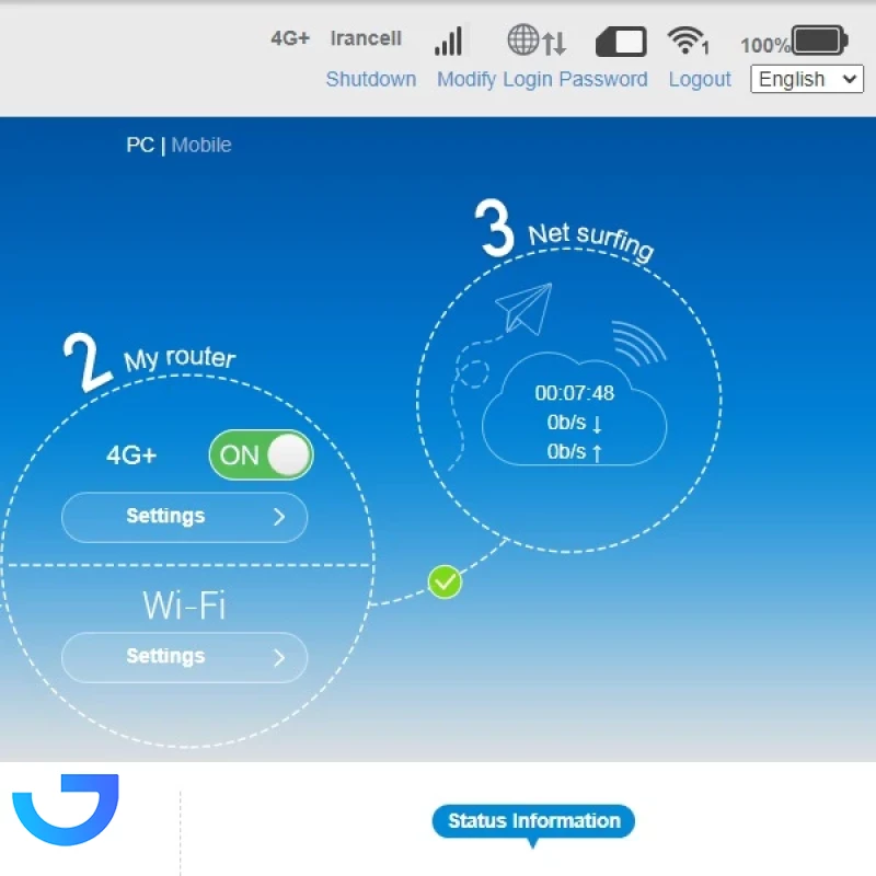 قیمت و خرید مودم 4.5G زد تی ای مدل MF971RS | فروشگاه آریا