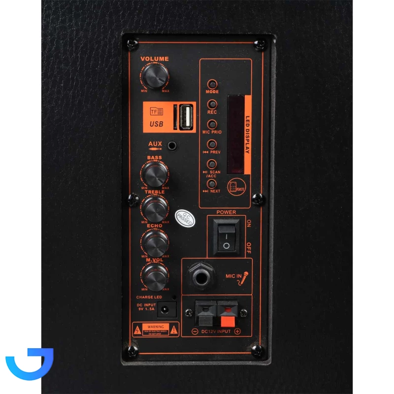 قیمت و خرید اسپیکر چمدانی 8 اینچی یسیدو مدل YSW15 | فروشگاه آریا