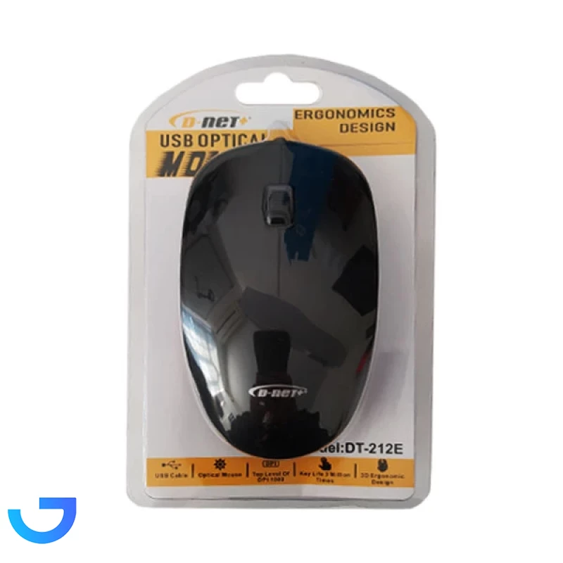 قیمت و خرید ماوس دی-نت مدل DT-212E | فروشگاه آریا