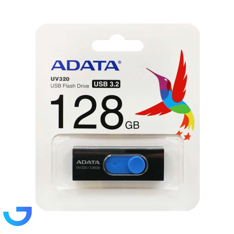قیمت و خرید فلش مموری ای دیتا مدل UV320 با ظرفیت 128 گیگابایت دارای رابط‌ USB 3.1 | فروشگاه آریا