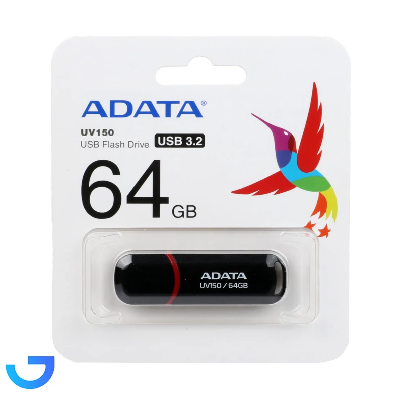 قیمت و خرید فلش مموری ای دیتا مدل DashDrive UV150 - USB 3.2 با ظرفیت 64 گیگابایت | فروشگاه آریا
