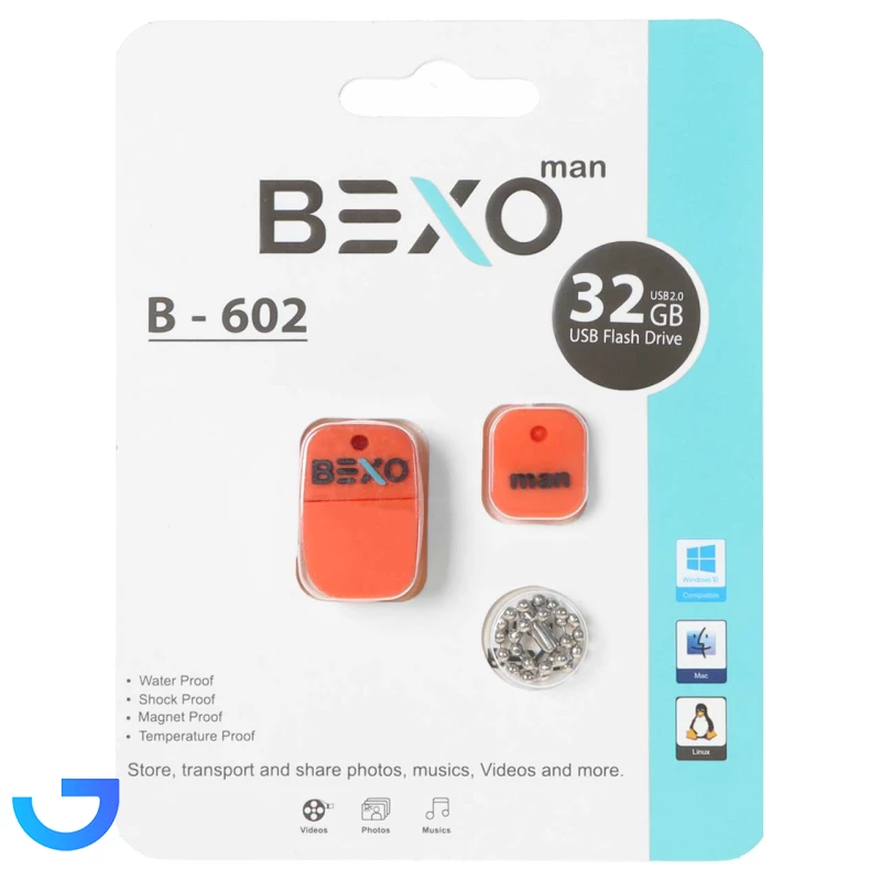 قیمت و خرید فلش مموری بکسو B-602 با ظرفیت 32 گیگابایت - USB2.0 | فروشگاه آریا
