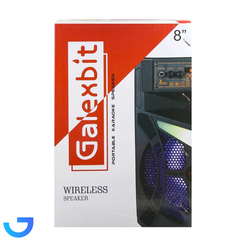 قیمت و خرید اسپیکر چمدانی 8 اینچی گلکسبیت مدل GS13 | فروشگاه آریا
