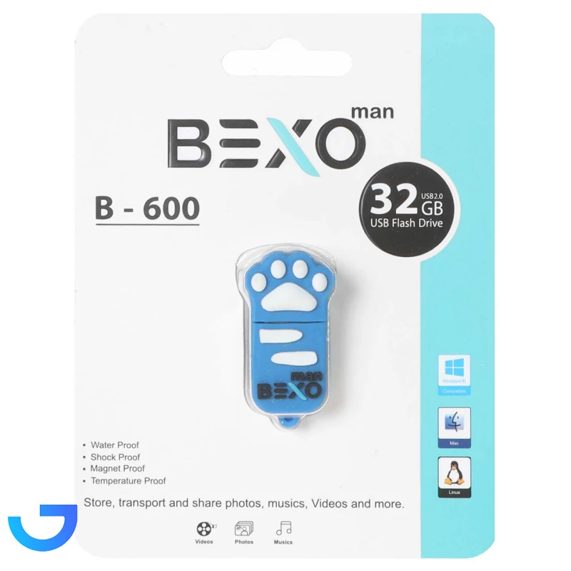 قیمت و خرید فلش مموری بکسو مدل B-600 با ظرفیت 32 گیگابایت - USB2.0 | فروشگاه آریا