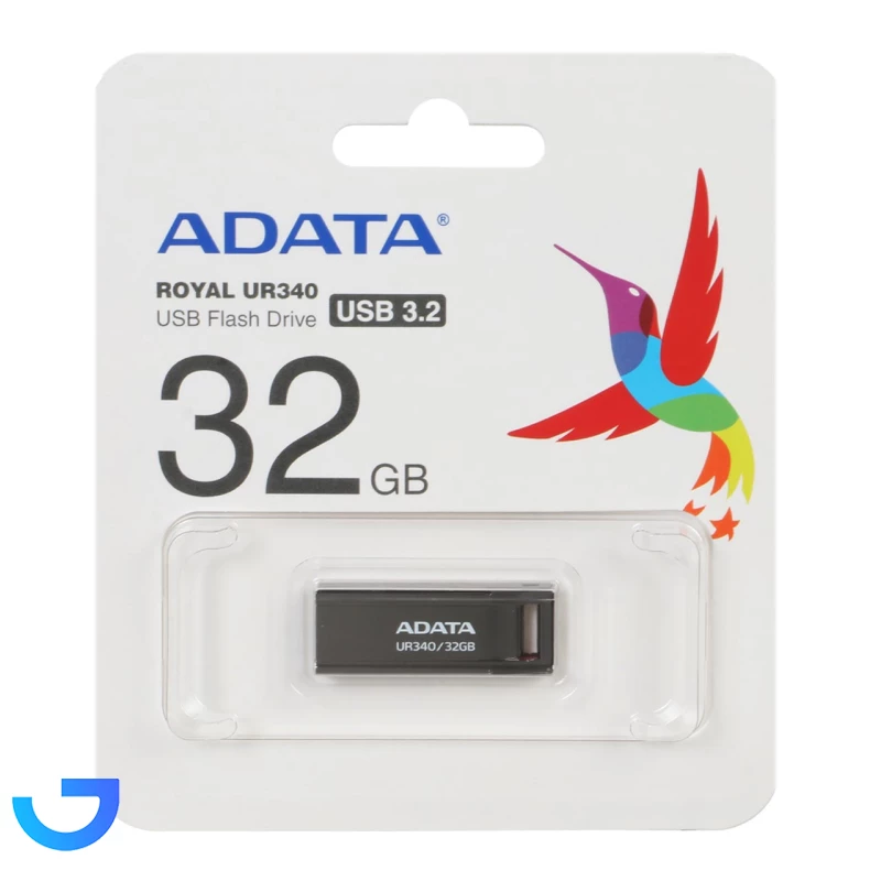 قیمت و خرید فلش مموری ای دیتا مدل ROYAL UR340 با ظرفیت 32 گیگابایت - USB 3.2 | فروشگاه آریا