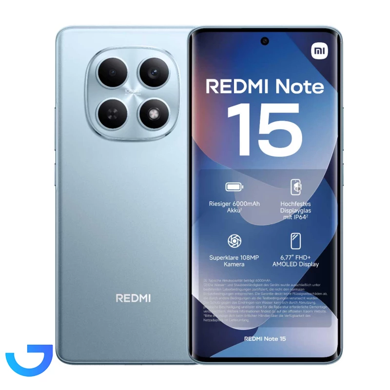 قیمت و خرید گوشی موبایل شیائومی مدل Redmi Note 15 4G با ظرفیت 256GB و رم 8 گیگابایت | فروشگاه آریا