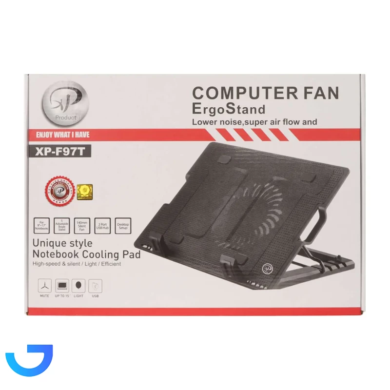 قیمت و خرید پایه خنک کننده لپ تاپ ایکس پی-پروداکت مدل XP-F97 | فروشگاه آریا