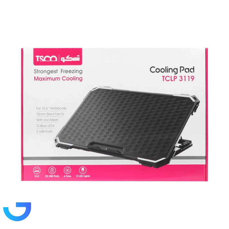 قیمت و خرید پایه خنک کننده لپ تاپ تسکو مدل TCLP 3119 | فروشگاه آریا